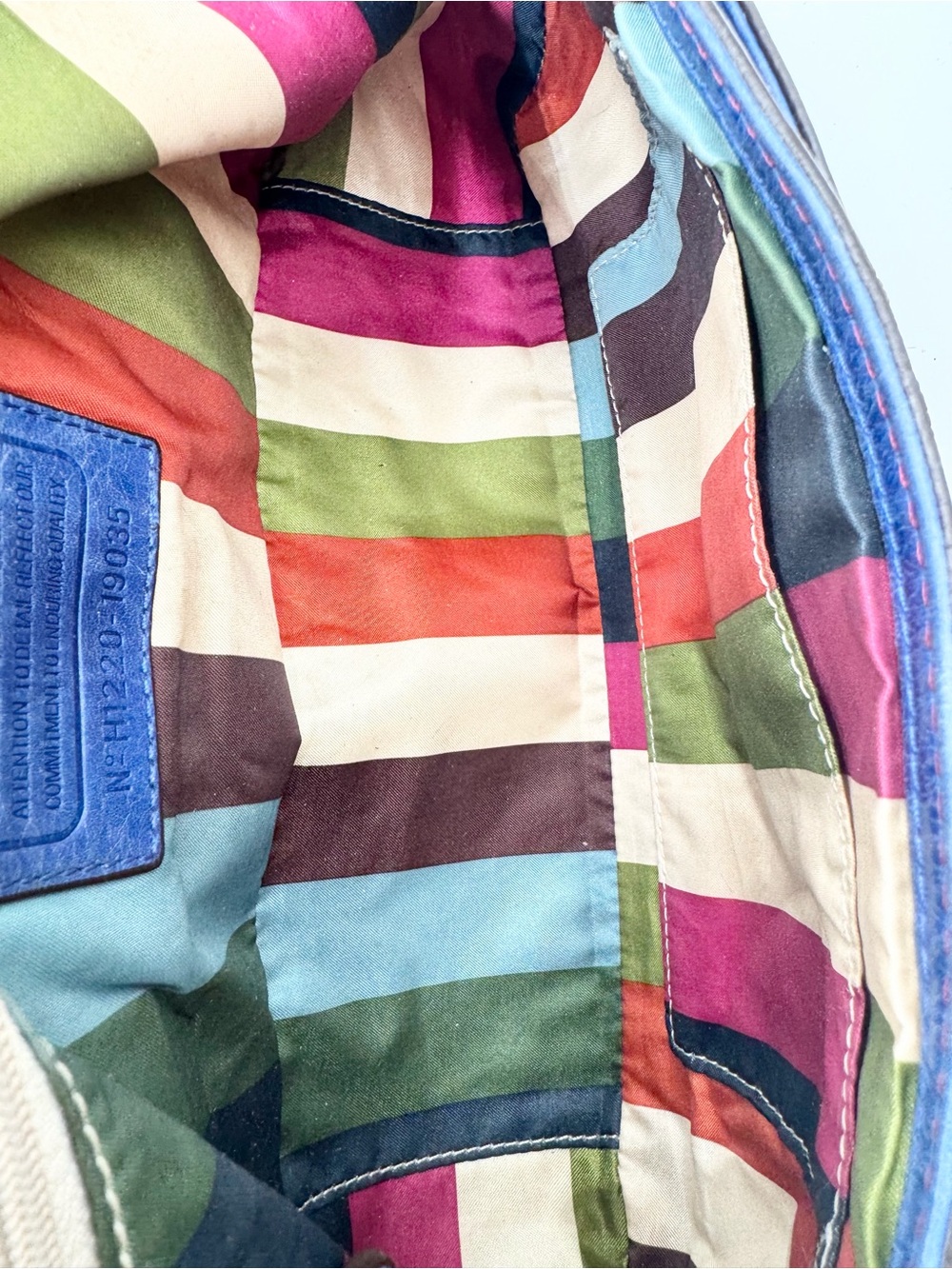 Coach Willis Legacy 70th Anniversary Colorblock Satchel - Picture 9 of 14
